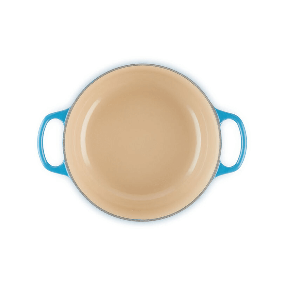 Panela Redonda Signature Azul Marseille 24cm Le Creuset