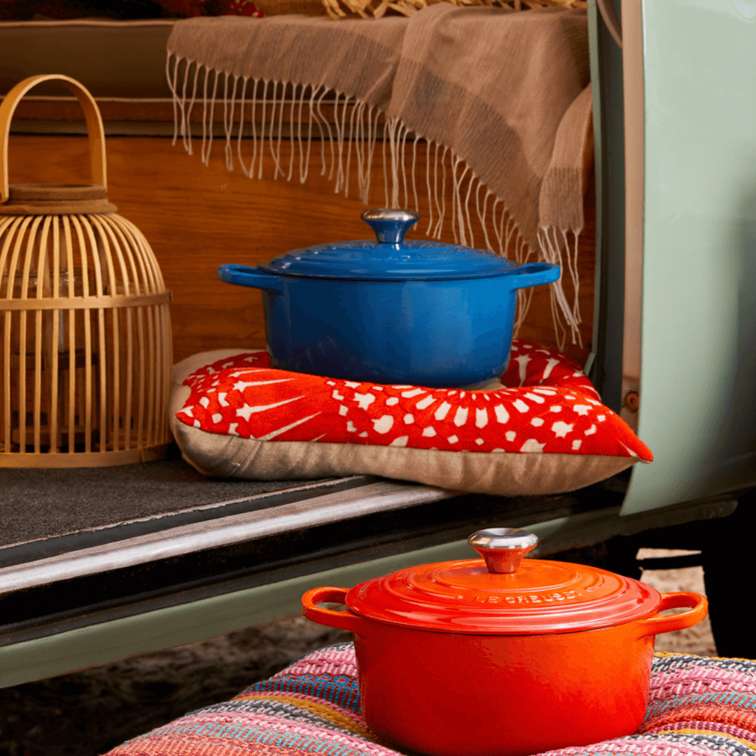 Panela Redonda Signature Azul Marseille 24cm Le Creuset