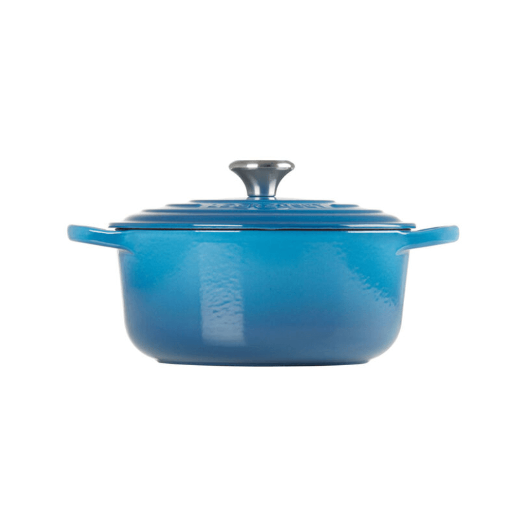 Panela Redonda Signature Azul Marseille 24cm Le Creuset