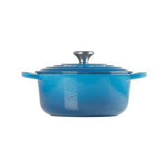 Panela Redonda Signature Azul Marseille 24cm Le Creuset