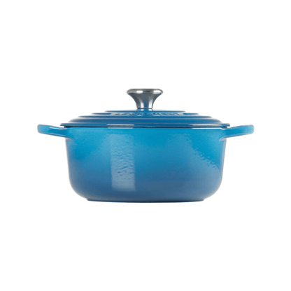 Panela Redonda Signature Azul Marseille 24cm Le Creuset