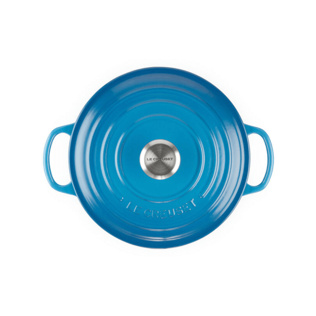 Panela Redonda Signature Azul Marseille 24cm Le Creuset