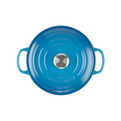 Panela Redonda Signature Azul Marseille 24cm Le Creuset