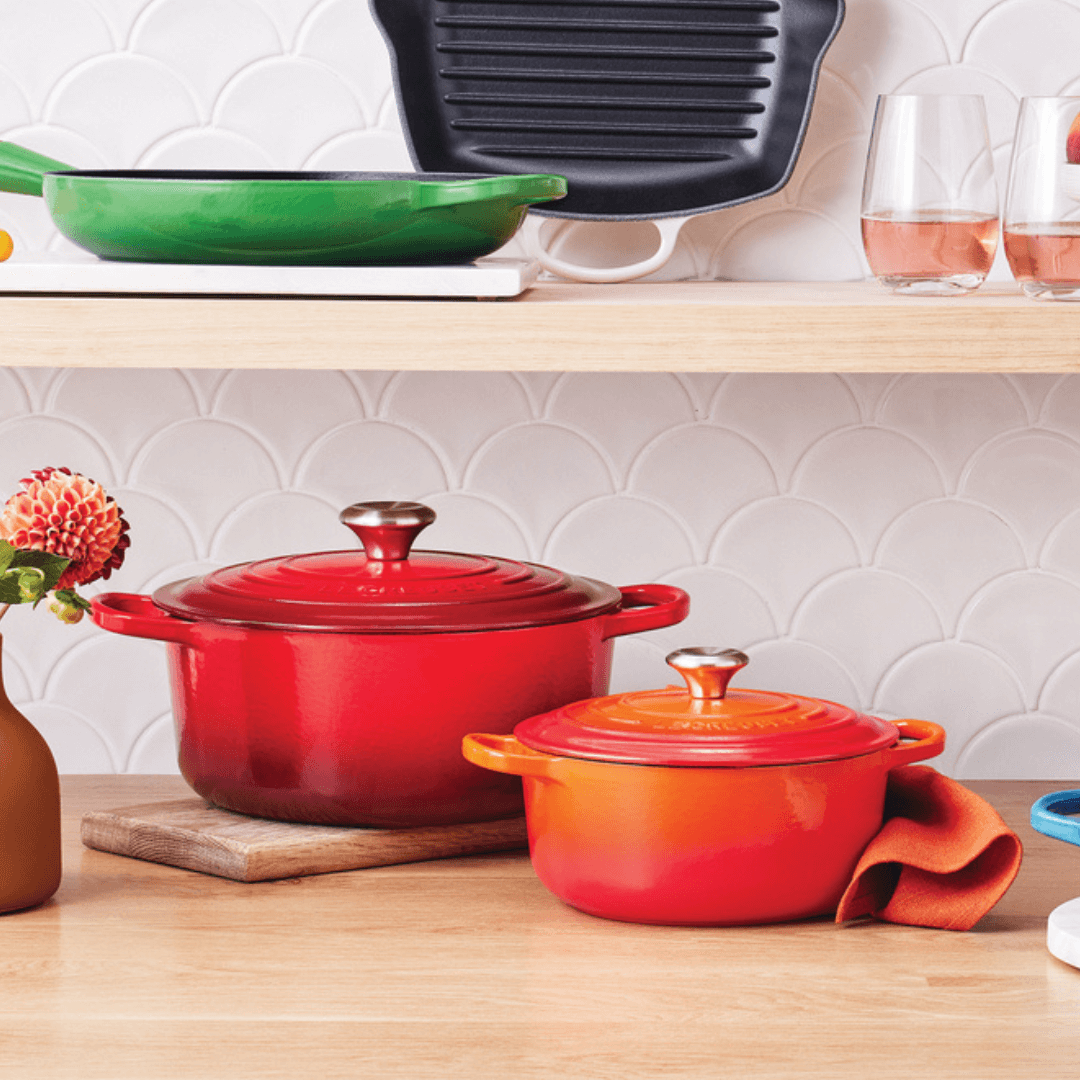 Panela Redonda Signature Vermelha 28cm Le Creuset