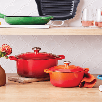 Panela Redonda Signature Vermelha 28cm Le Creuset