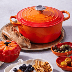 Panela Redonda Signature Laranja 22cm Le Creuset