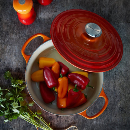 Panela Redonda Signature Laranja 26cm Le Creuset