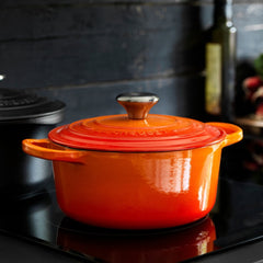 Panela Redonda Signature Laranja 26cm Le Creuset