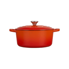 Panela Redonda Signature laranja 24cm Le Creuset