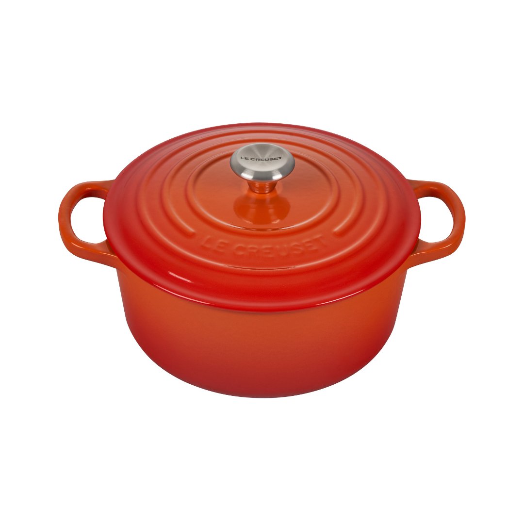 Panela Redonda Signature Laranja 26cm Le Creuset