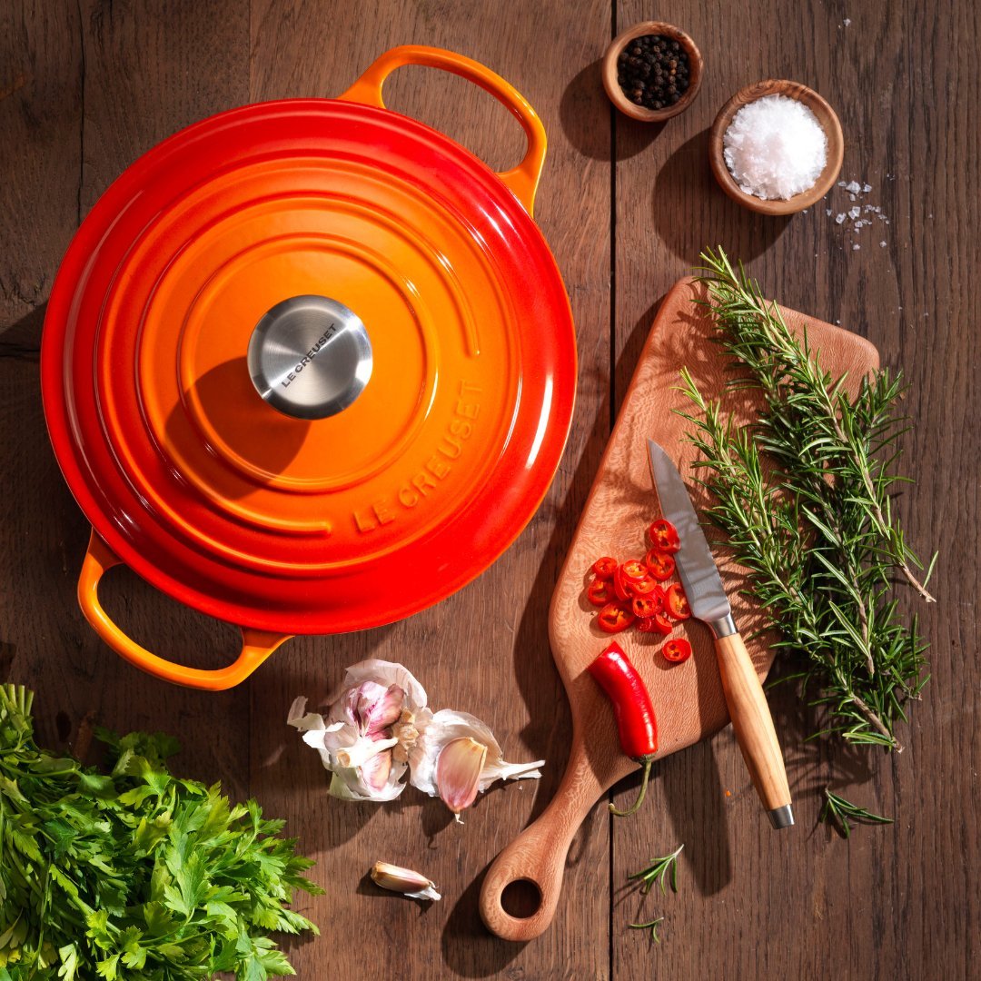 Panela Redonda Signature Laranja 26cm Le Creuset