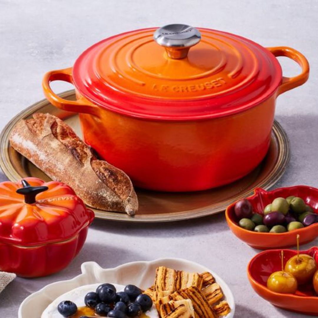 Panela Redonda Signature Laranja 28cm Le Creuset