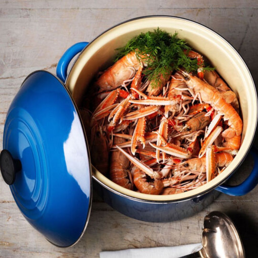 Panela Stockpot Azul Marseille 22cm Le Creuset
