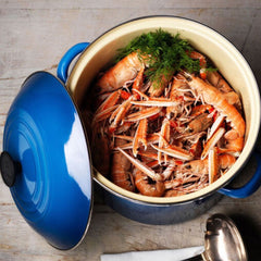 Panela Stockpot Azul Marseille 22cm Le Creuset