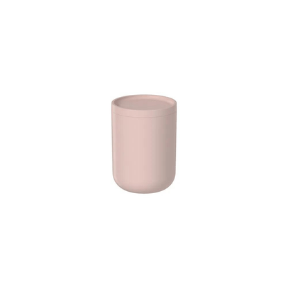 Porta Algodão e Cotonete Bold Rosa Duna 10,7cm