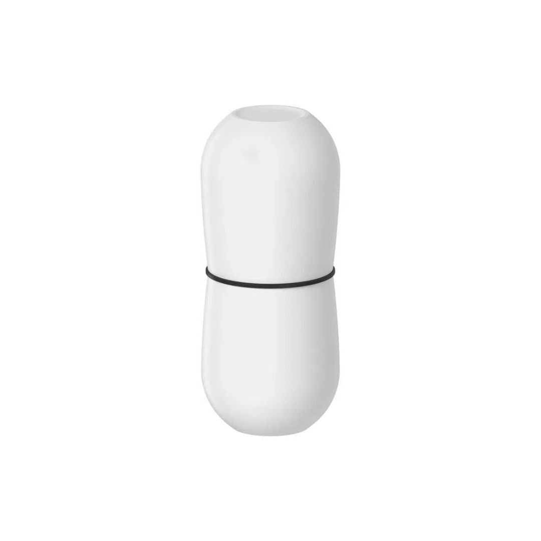 Porta Escova Belly Soft Branco 20cm