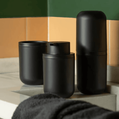 Porta Escova Bold Preto 20,5cm