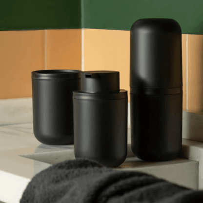 Porta Escova Bold Preto 20,5cm