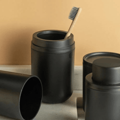 Porta Escova Bold Preto 20,5cm