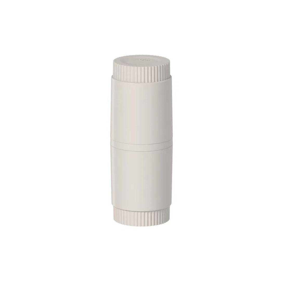 Porta Escova Dorica Bege 20,5cm