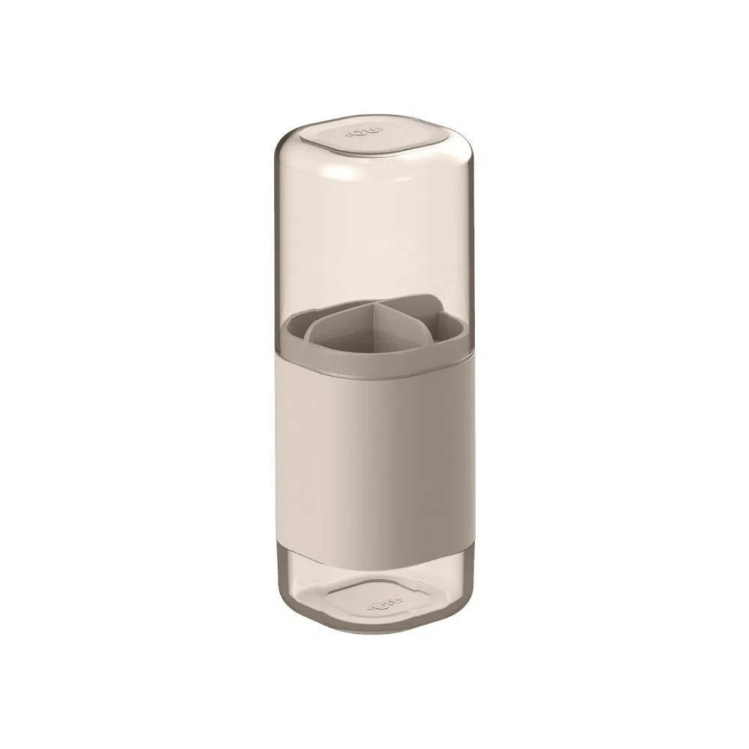 Porta Escova Dual Bege