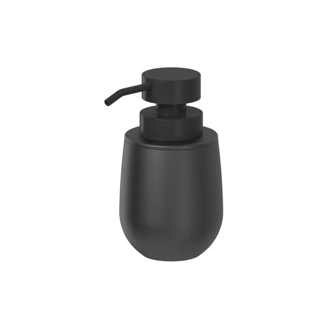 Porta Sabonete Liquido Belly Soft Preto 290ml