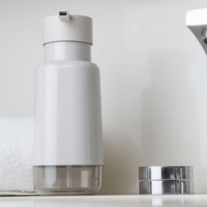 Porta Sabonete Liquido Dual Bege