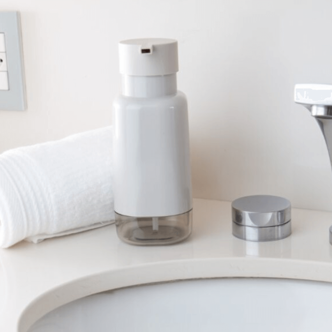 Porta Sabonete Liquido Dual Bege