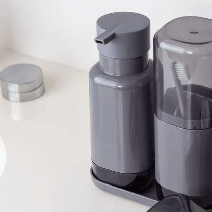 Porta Sabonete Liquido Dual Chumbo 500ml