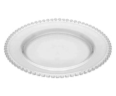 Prato Cristal De Chumbo Pearl 28cm