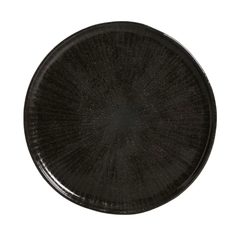 Prato de Sobremesa Bio Stoneware Imo Preto 21,5cm