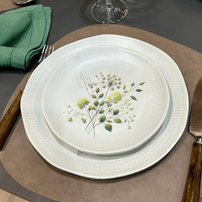 Prato de Sobremesa Orgânico Ammi 19,5cm