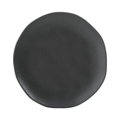 Prato de Sobremesa Orgânico Matte Preto 20cm