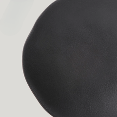 Prato Fundo Orgânico Matte Preto 21,2cm