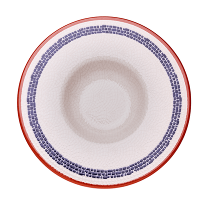 Prato para Massas Village em Cerâmica Creme 28cm