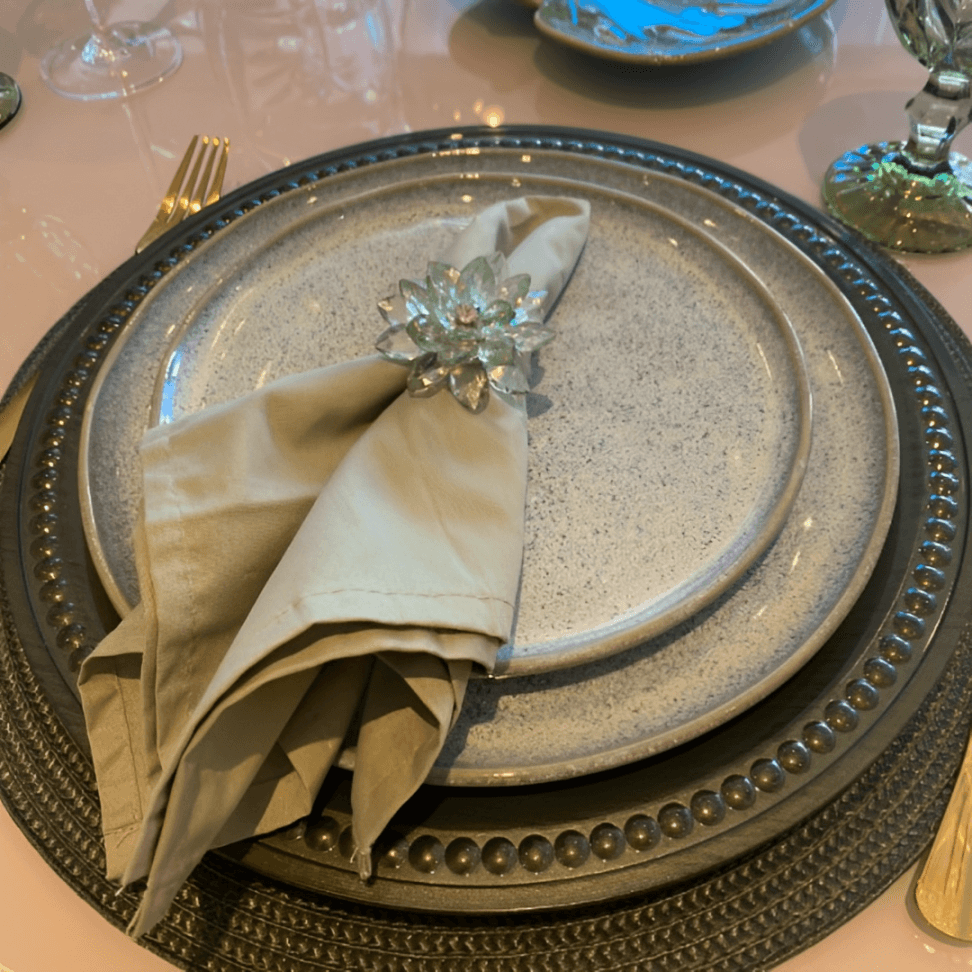 Prato Raso Bio Green Granite Stoneware 27,5cm