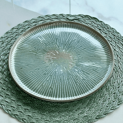 Prato Raso Bio Stoneware Evergreen 27,5cm
