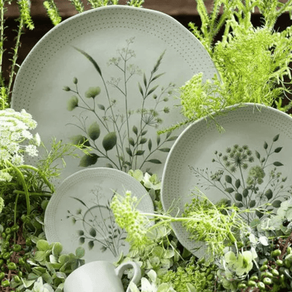 Prato Raso em Cerâmica Orgânico Ammi 26,5cm