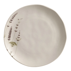 Prato Raso Orgânico Lavanda 26,5cm