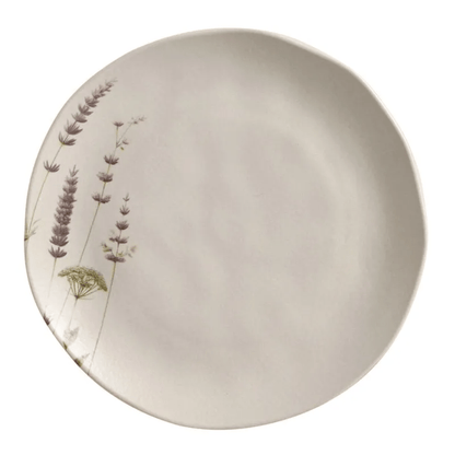 Prato Raso Orgânico Lavanda 26,5cm