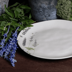 Prato Raso Orgânico Lavanda 26,5cm