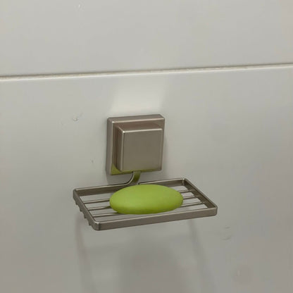 Saboneteira Aço Piatina Cromado Fosco 3M