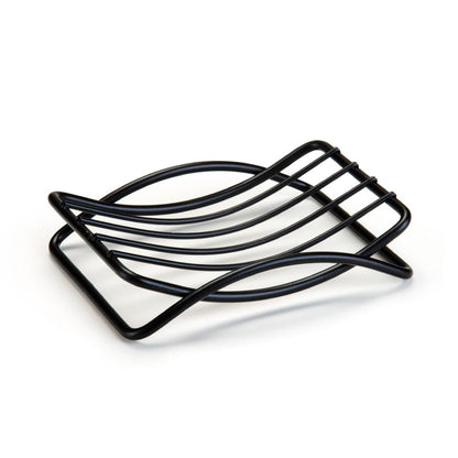 Saboneteira Black Aramada Aço Carbono Preto