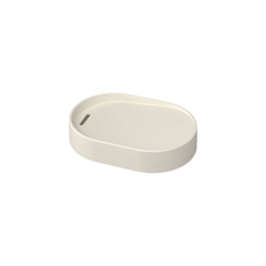 Saboneteira de Bancada Serene Bege 13cm