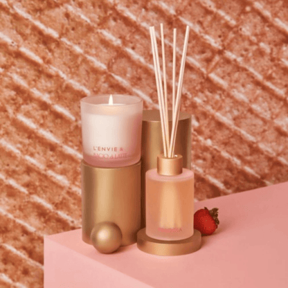 Vela Aromática Perfumada Fragola Bacio Di Latte 170G L'envie