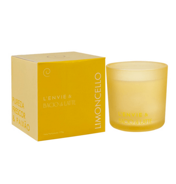 Vela Aromática Perfumada Limoncello Bacio Di Latte 170G L'envie